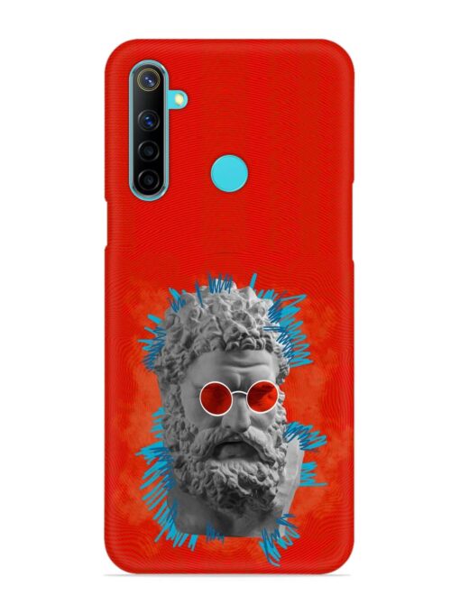 Contemporary Art Concept Snap Case for Realme 5 Zapvi