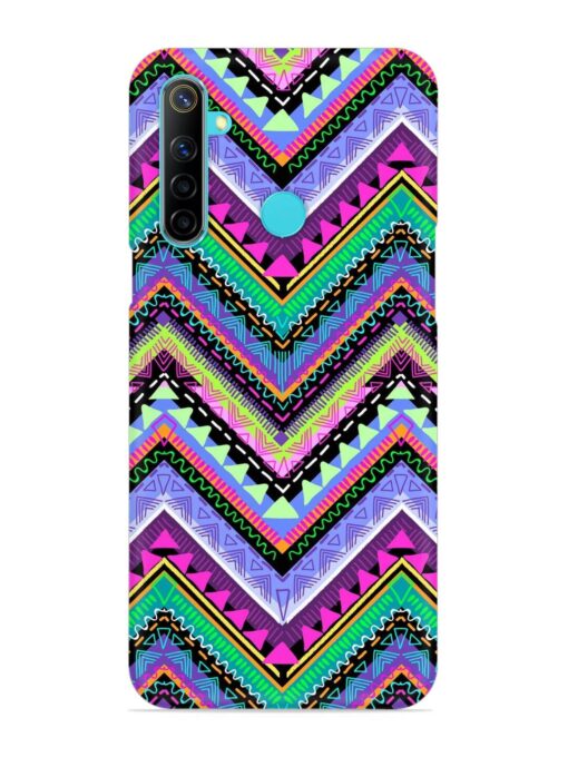 Tribal Aztec Print Snap Case for Realme 5 Zapvi