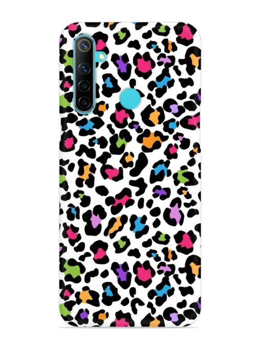 Seamless Leopard Pattern Snap Case for Realme 5 Zapvi