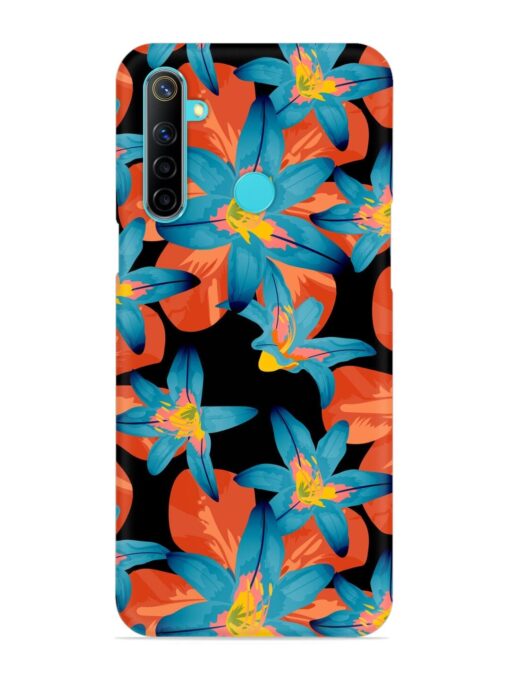 Philippine Flowers Seamless Snap Case for Realme 5 Zapvi