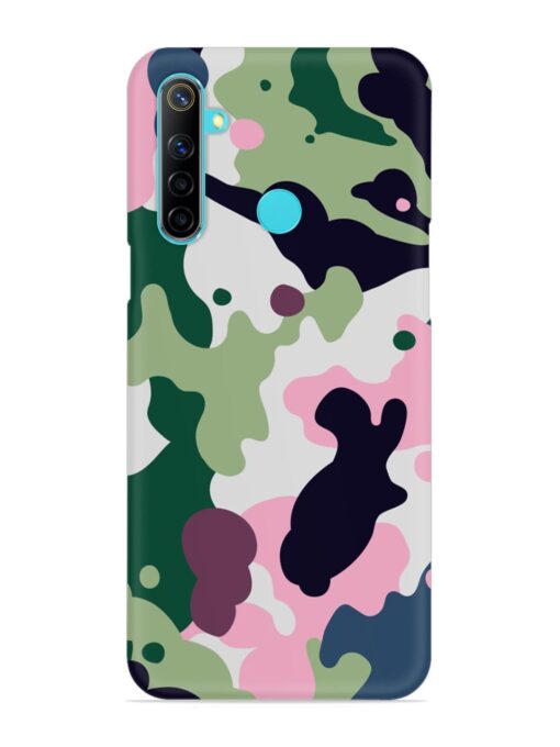 Seamless Funky Camouflage Snap Case for Realme 5 Zapvi