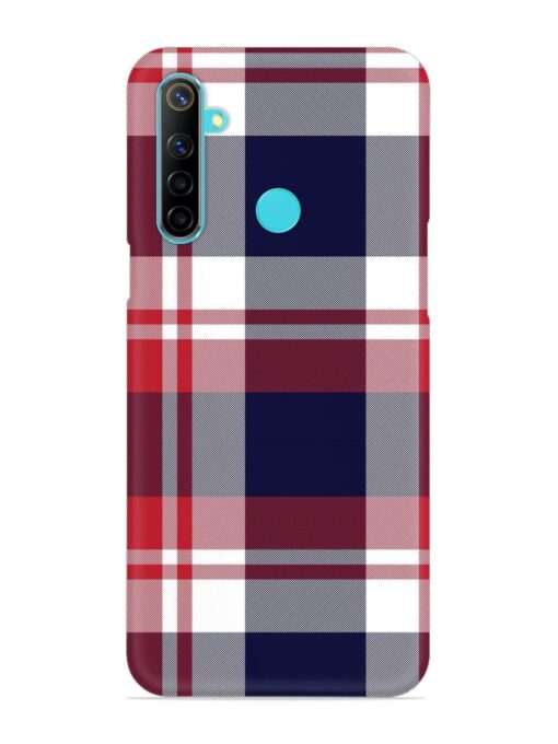 Classic Plaid Tartan Snap Case for Realme 5 Zapvi