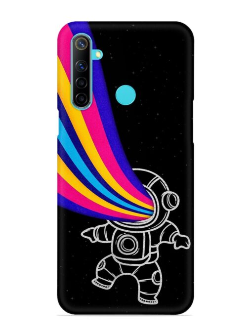 Astronaut Snap Case for Realme 5 Zapvi