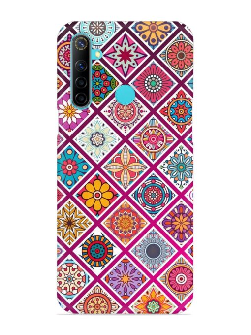 Seamless Tile Pattern Snap Case for Realme 5