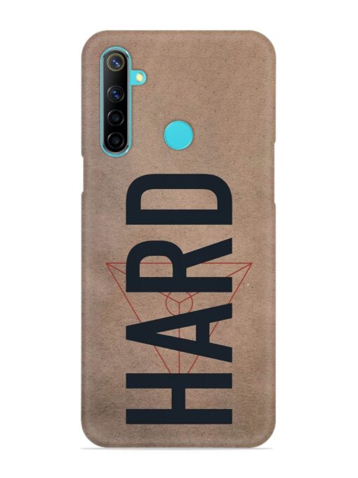 Hard Typo Snap Case for Realme 5 Zapvi