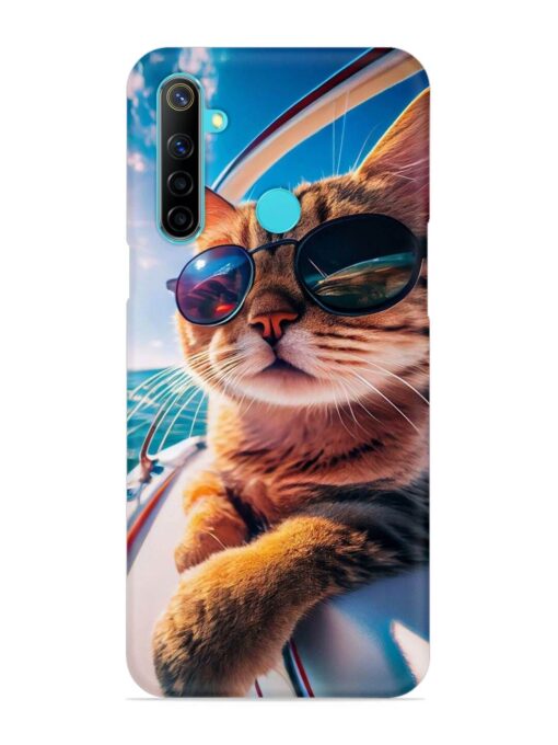 Cat In Style Snap Case for Realme 5 Zapvi