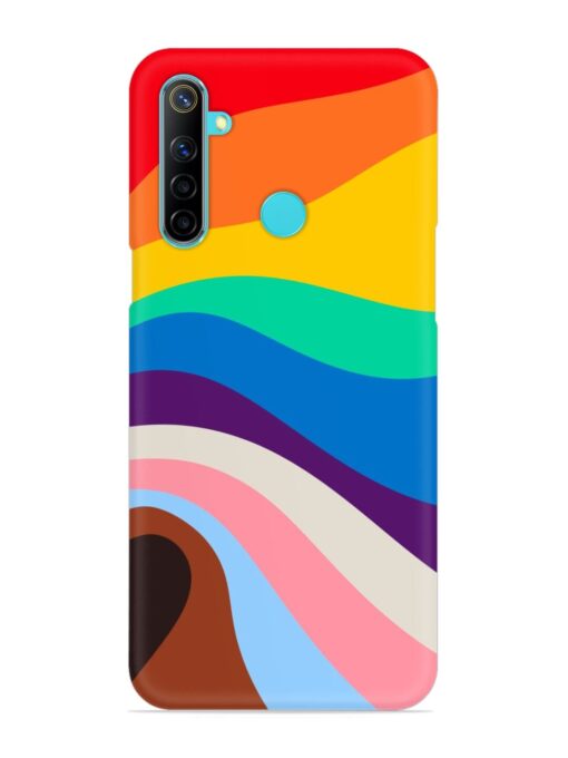 Minimal Pride Art Snap Case for Realme 5 Zapvi