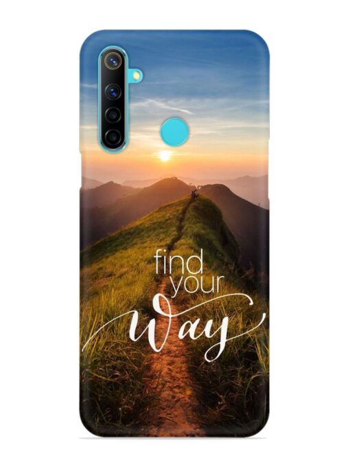 Find Your Way Snap Case for Realme 5 Zapvi