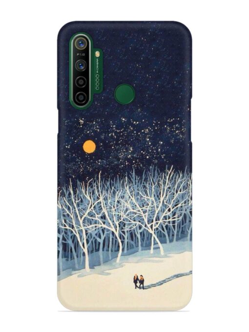 Full Moon Snowshoe Tour Snap Case for Realme 5I Zapvi