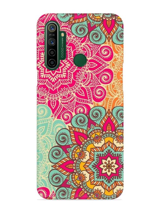 Mandala Seamless Snap Case for Realme 5I Zapvi