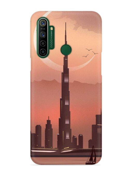 Landmark Burj Khalifa Snap Case for Realme 5I Zapvi