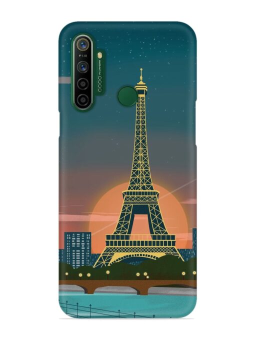 Scenery Architecture France Paris Snap Case for Realme 5I