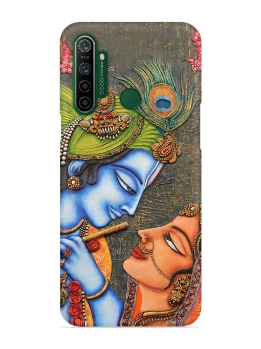 Lord Radha Krishna Flute Art Snap Case for Realme 5I Zapvi