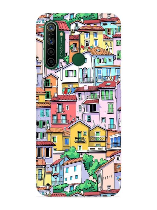 Europe Old Town Snap Case for Realme 5I Zapvi