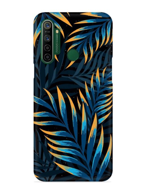 Abstract Leaf Art Snap Case for Realme 5I Zapvi