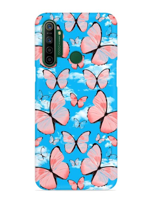 Seamless Pattern Tropical Snap Case for Realme 5I Zapvi