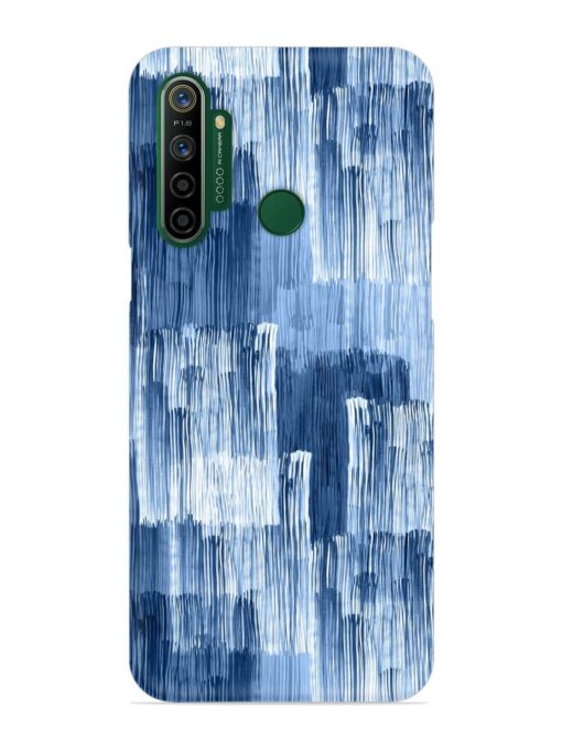 Abstract Pattern Stripes Snap Case for Realme 5I Zapvi