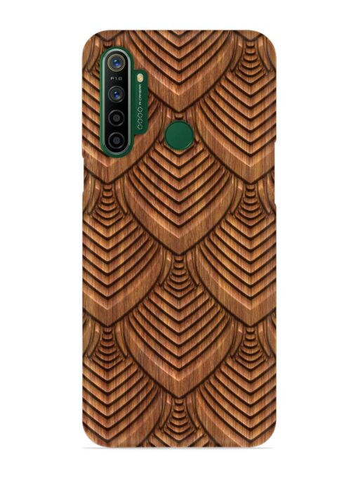 Carved Pattern On Snap Case for Realme 5I Zapvi