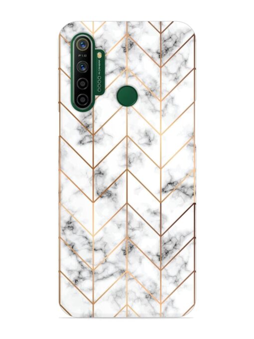 Vector Marble Texture Snap Case for Realme 5I