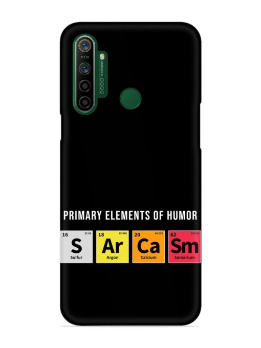 Primary Elements Humor Snap Case for Realme 5I Zapvi