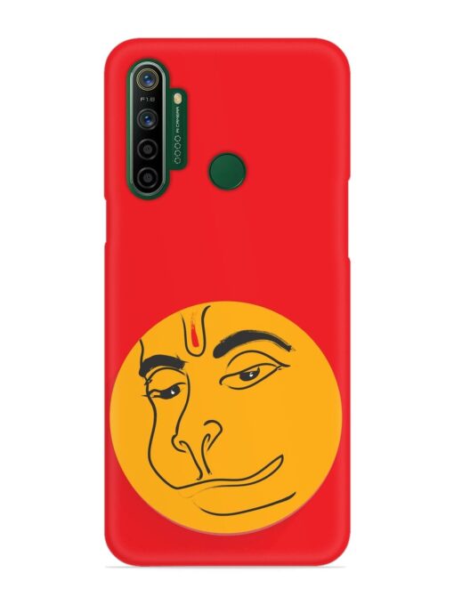 Lord Hanuman Vector Snap Case for Realme 5I