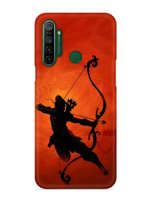 Illustration Lord Rama Snap Case for Realme 5I Zapvi