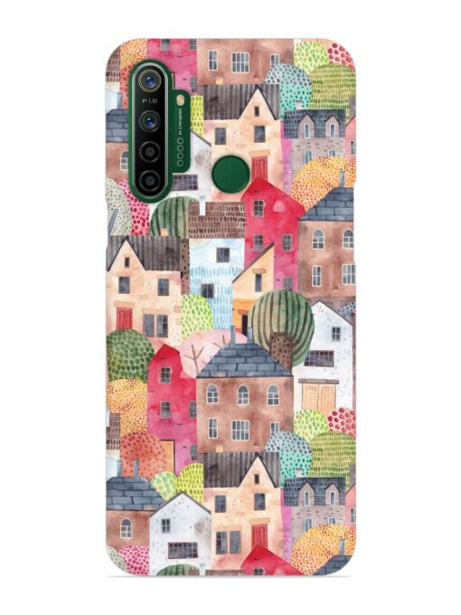 Abstract Seamless Pattern Snap Case for Realme 5I