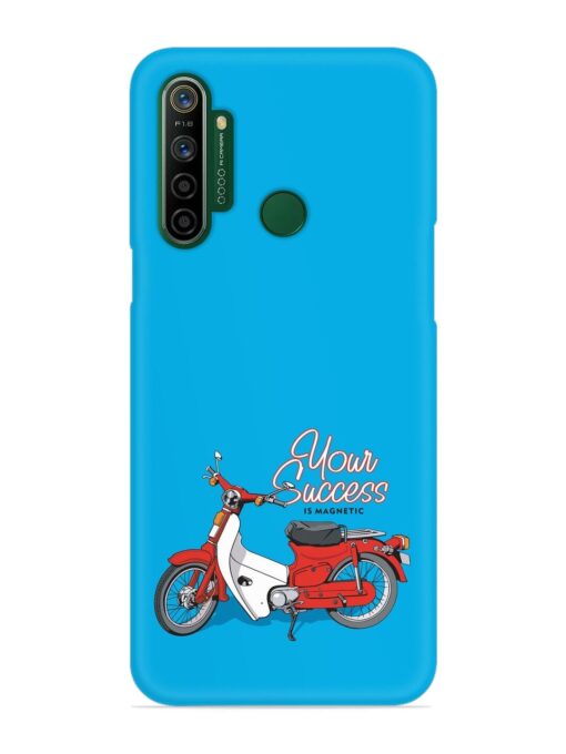 Motorcycles Image Vector Snap Case for Realme 5I Zapvi