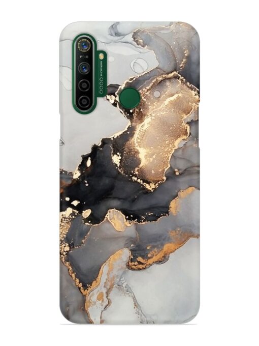 Luxury Abstract Fluid Snap Case for Realme 5I Zapvi