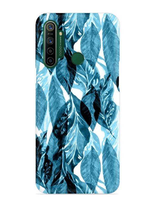 Leaves Pattern Jungle Snap Case for Realme 5I Zapvi