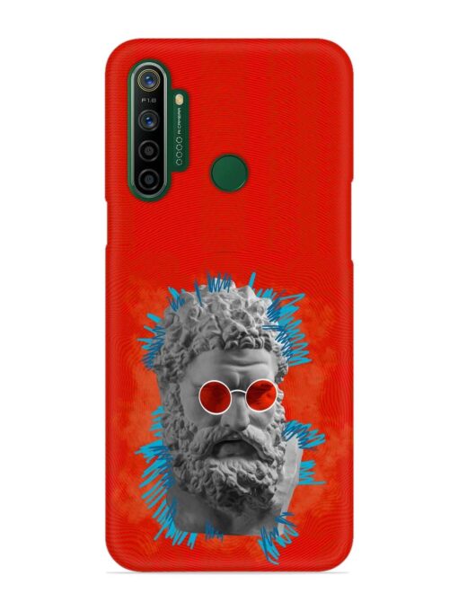 Contemporary Art Concept Snap Case for Realme 5I Zapvi