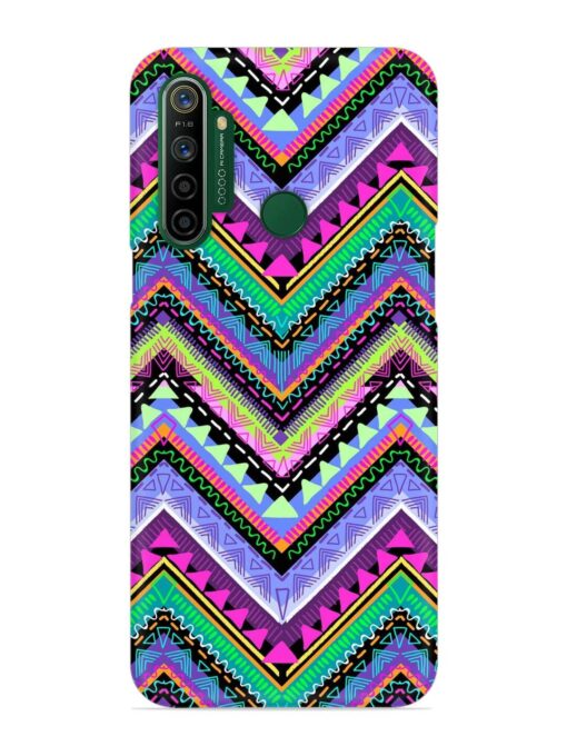 Tribal Aztec Print Snap Case for Realme 5I Zapvi