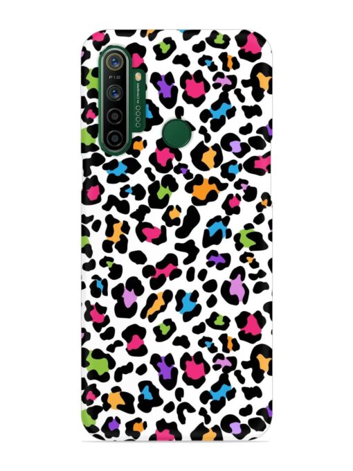 Seamless Leopard Pattern Snap Case for Realme 5I