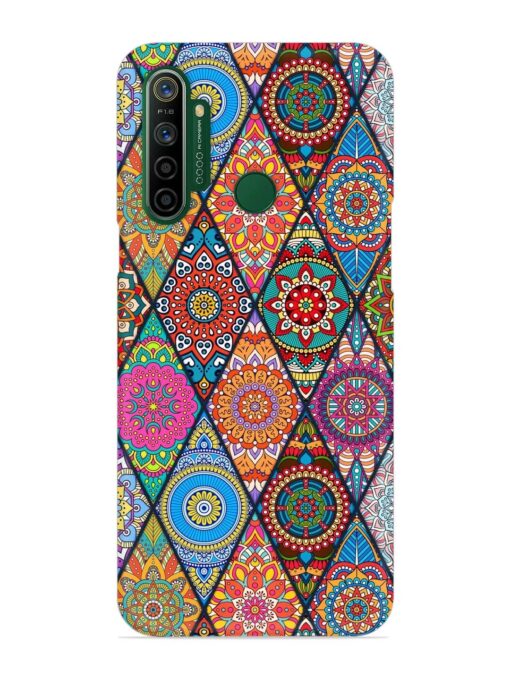 Seamless Tile Pattern Snap Case for Realme 5I Zapvi