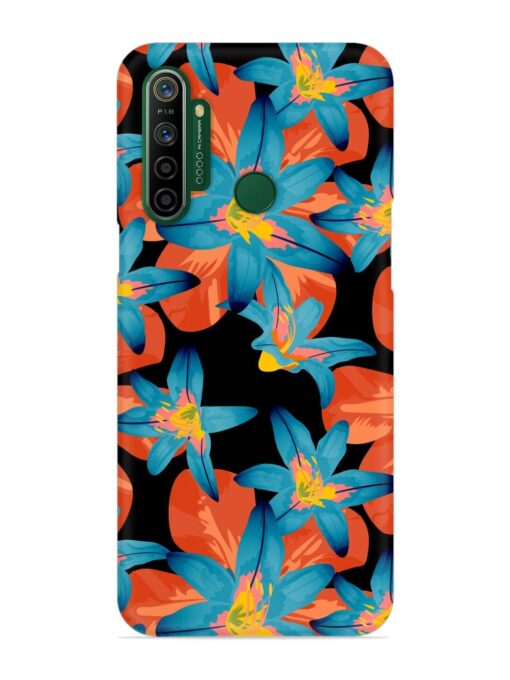 Philippine Flowers Seamless Snap Case for Realme 5I Zapvi