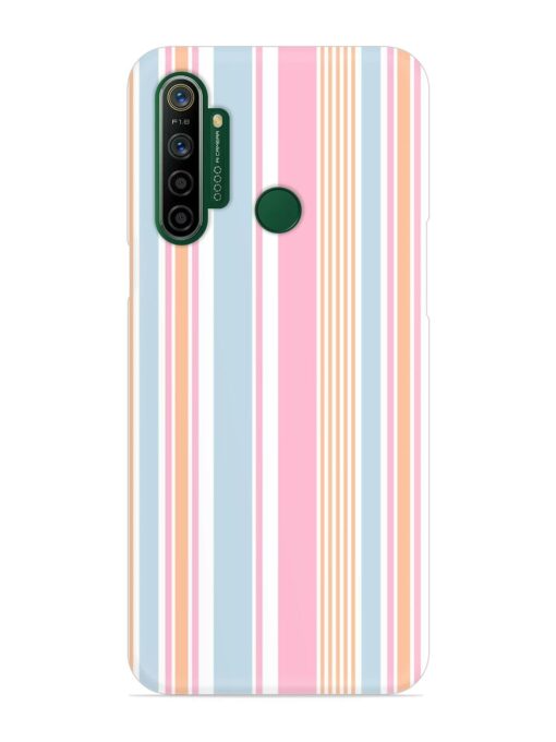 Stripe Seamless Pattern Snap Case for Realme 5I Zapvi