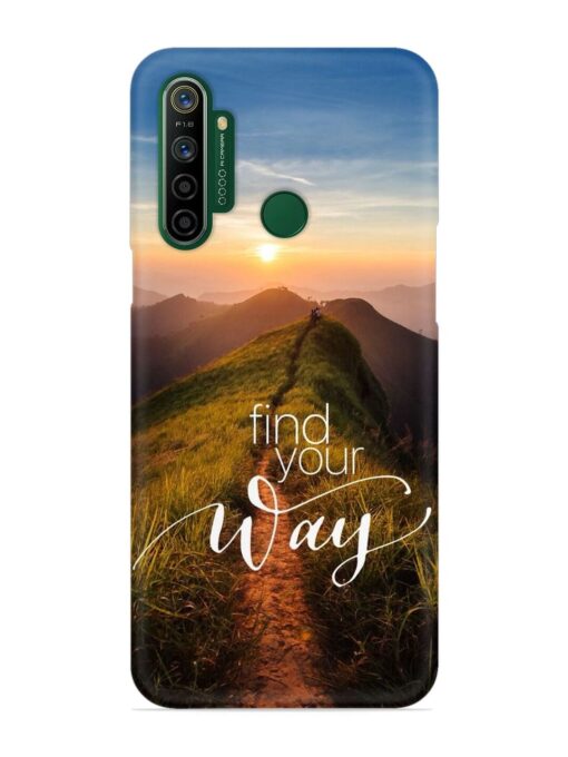 Find Your Way Snap Case for Realme 5I Zapvi