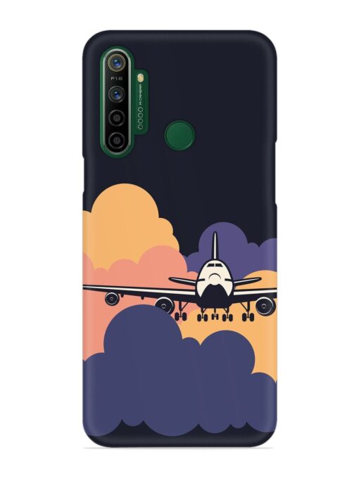 Aeroplane vector Snap Case for Realme 5I Zapvi