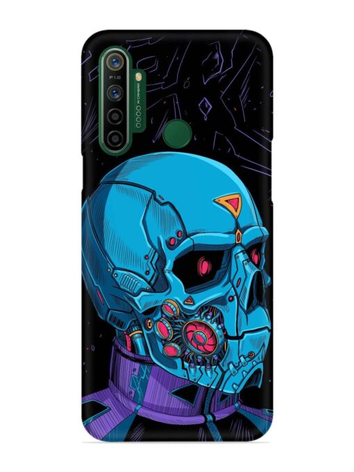 Skull Robo Vector Snap Case for Realme 5I