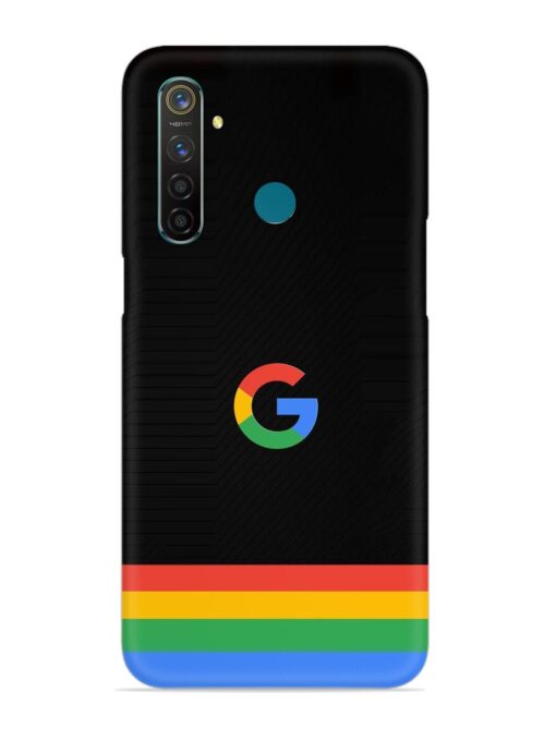 Google Logo Art Snap Case for Realme 5 Pro