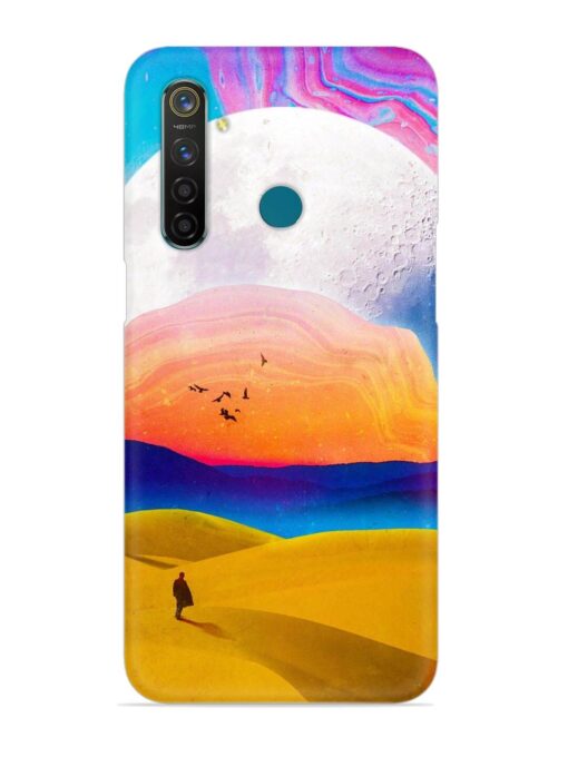 Sandy Desert Snap Case for Realme 5 Pro Zapvi