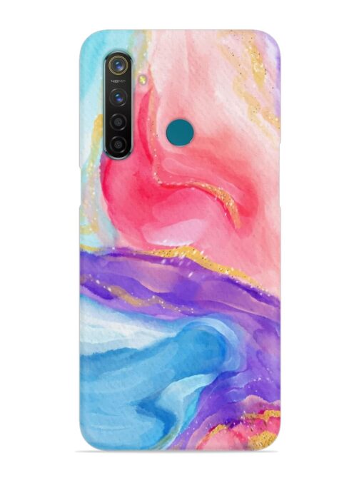 Watercolor Gradient Snap Case for Realme 5 Pro