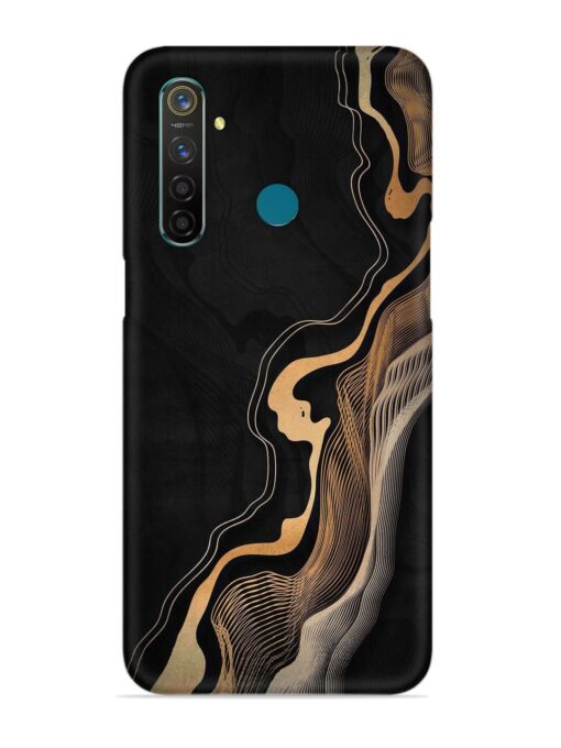 Abstract Art Snap Case for Realme 5 Pro Zapvi