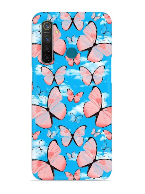 Seamless Pattern Tropical Snap Case for Realme 5 Pro Zapvi