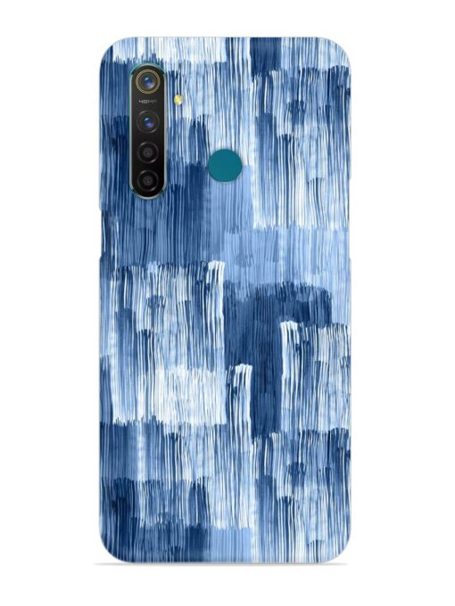 Abstract Pattern Stripes Snap Case for Realme 5 Pro Zapvi