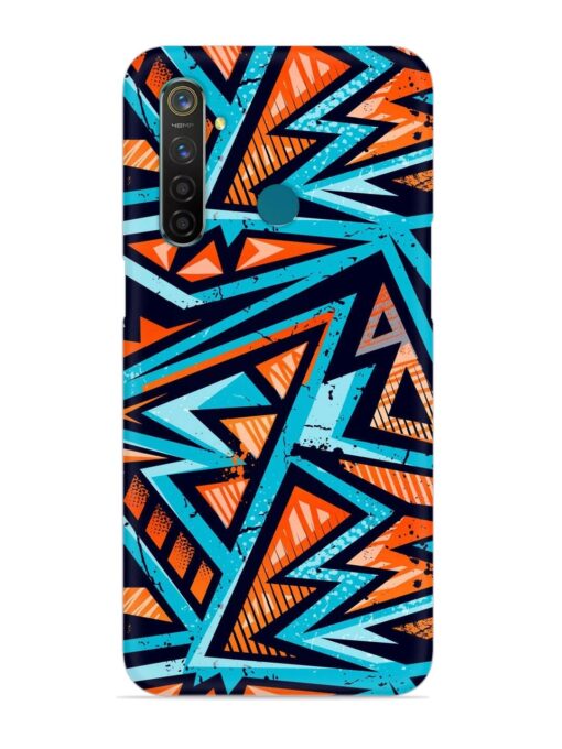 Abstract Seamless Grunge Snap Case for Realme 5 Pro Zapvi