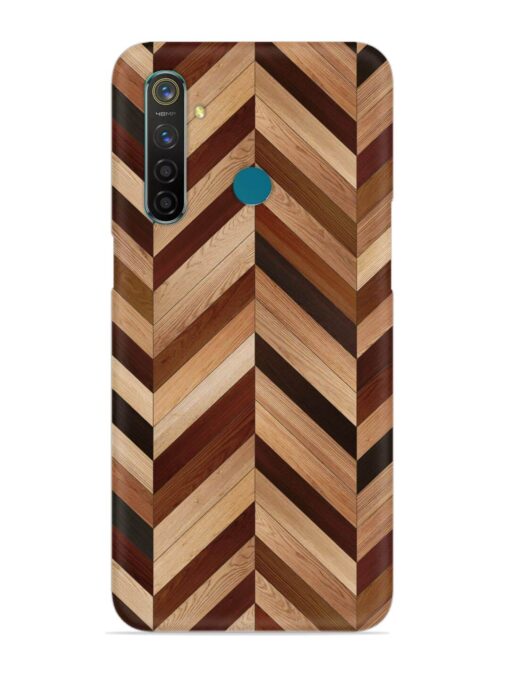 Seamless Wood Parquet Snap Case for Realme 5 Pro Zapvi