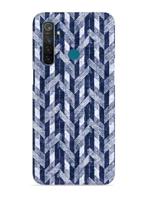 Abstract Herringbone Motif Snap Case for Realme 5 Pro