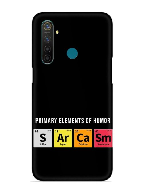 Primary Elements Humor Snap Case for Realme 5 Pro Zapvi