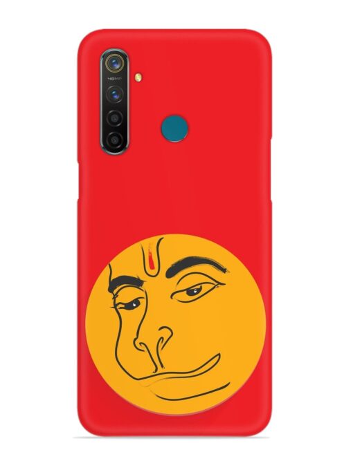 Lord Hanuman Vector Snap Case for Realme 5 Pro